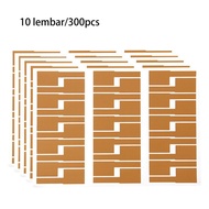 300Pcs Label Penanda Kabel Jaringan Penanda Kabel Anti Air Stiker Label Kabel