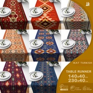 VINTAGE IKAT MOTIF TABLE RUNNER 140X40 and 230X40 CM