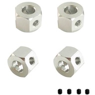 MN WPL D12 C24 RC UPGRADE METAL ADAPTER 5MM TO 12MM  WHEEL HUB HEX  ADAPTER