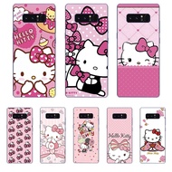 Samsung Galaxy S7 Edge S8 S8+ Plus Soft TPU Silicone Phone Case Cover Hello Kitty