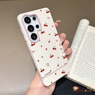 Cherry Print Phone Case For OPPO A6 A6C A6i A6S A6T A6X A5 A5i A5S A5X Pro Plus A2X A1 Pro A1S A1X 5