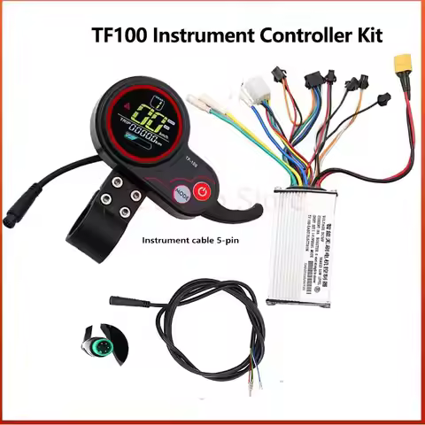 For Kugoo Kukirin M4 /M4 Pro Electric scooter Part5Pin 6Pin48V 36 16A20A Controller And TF-100 Throt