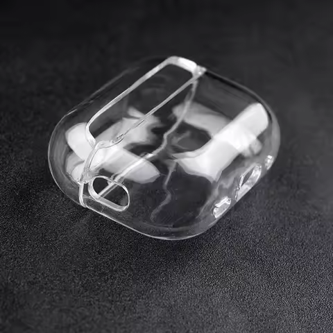 For Apple Airpods pro 3 anc premium Transparent Protective Case airpods 4 anc TPU cover aipods pro 2