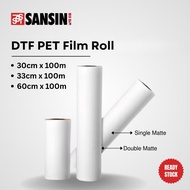 DTF PET Film Roll (Instant Peel)