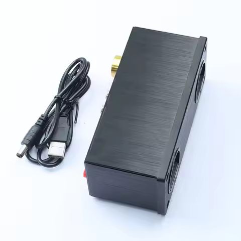 XZ-U6 Audio VU Meter, Signal Level Meter with 3.5mm and RCA Connectors for Professional Audio Monito