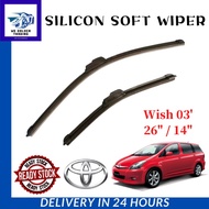 Soft Silicone Wiper FOR TOYOTA WISH 2003'