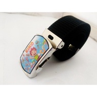 Kids Buckle Boys' Belt/ with Kiko Cartoon Motif Kids' Belt/