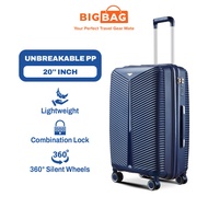 BIG BAG Elite 20" (PP) Polypropylene Luggage 20 Inch Cabin Luggage Bag Travel 20 Inch Suitcase Beg B