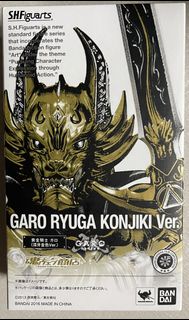 Bandai  S.H.Figuarts SHF GARO RYUGA KONJIKI Vers 黄金騎士牙狼（流牙金色Ver.）
