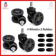 For Delsey Luggage wheels Accessories 3841 3840 Universal wheel luggage compartment wheel replacemen