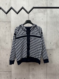 Dior sweater 迪奧經典字母logo滿印連帽開衫外套男女