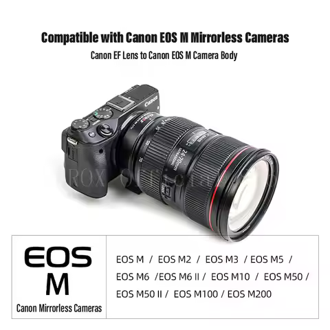Viltrox EF-EOS M Auto Focus EF-M Lens adapter for Canon EOS EF EF-S Lens to EOS M M2 M3 M5 M10 M50 I