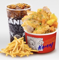 Japanese Chicken Curry Katsu Set [With Fries and Soft Drink]