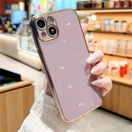 Luxury Solid Color Electroplated Phone Case For Realme Narzo Q2 Q3 Q3S Q5 X7 XT 30 X7 Q3t V25 X2 K5 