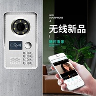 AT-🚀Wireless Doorbell Building Video Intercom Home Villa Doorbell Wiring Free Monitorable Electronic Doorbell Set IDIG