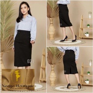 Setelan Kemeja Dan Rok Span 3/4 wanita PREMIUM/Satu Set Kemeja Dan Rok Span Pendek PREMIUM Wani