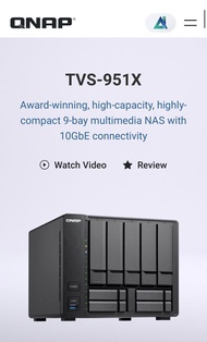 QNAP TVS-951X 9 Bay NAS