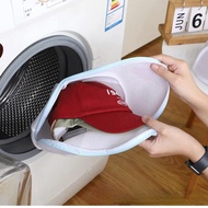 Simple Hat Wash Protector Baseball Cap Cleaner Laundry Bag Wash Hat Bag Washing Machine Mesh Bag New 1pcs