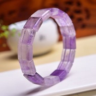 天然巴西紫黃晶水晶手排手鏈 尺寸12*12mm 結生意緣 招財闢邪