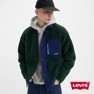 Levis 男款 暖身鋪毛防風outdoor外套 森林綠 熱賣單品
