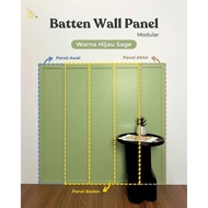 MODULAR WALL PANEL BATTEN DILIS DOUBLE TAPE LINK/