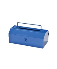 日本Magnets復古工業風多用途大工具箱收納盒/筆盒/面紙盒(籃色)