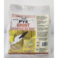 PYE GROUT WATERPROOF TILE GROUT 1KG (WHITE) Grout Filler Grout Sealer