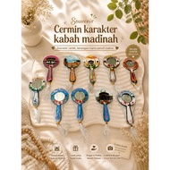 SOUVENIR CHARACTERCermin OF THE KAABA MADINAH MAKKAH SOUVENIR/ Cermin GLASS SOUVENIR/ Cermin UMRAH S