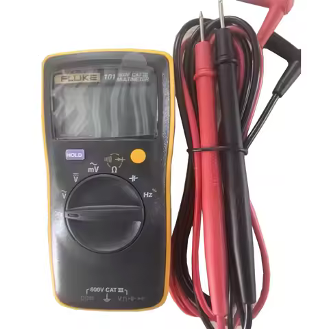 Fluke 101 Digital Multimeter 6000 count Professional Digital Multi Meter Voltmeter Auto Range Electr