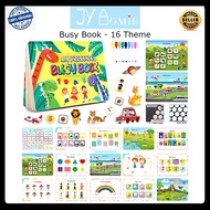 Sticker Book English Book Montessori Toys Sticker Learn English ABC Education Book Mainan English St