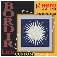 PAN PARTY LOGO HP-289 PATCH EMBROIDERY LOGO/ EMBLEM