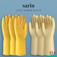 Hostar Sarin Rubber Gloves Multipurpose Premium Thick Latex Gloves/