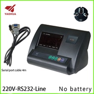 Xk3190-a12 + E มาตราส่วนแพลตฟอร์มอิเล็กทรอนิกส์จอแสดงผลแอลอีดีส่วนหัว RS232น้ำหนักจอแสดงผลตัวควบคุมเ