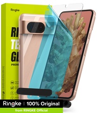 Ringke kính cường lực tương thích với Google Pixel 8 miếng bảo vệ màn hình nhiều lớp chất lượng cao