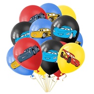 Lightning McQueen Cars 2 Racing F1 Birthday Party Decoration Big Size Latex Balloon