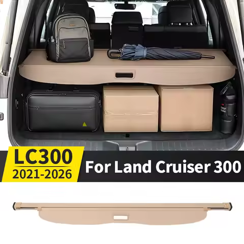 For Toyota 2021-2026 Land cruiser 300 LC300 FJ300 Trunk Retractable Cargo Shelf Layering Clapboard S