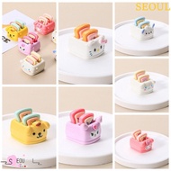 SEOUL Dollhouse Display Toy, DIY Accessories Cinnamoroll Bread Maker Toy, Mini Pachacco Pompompurin Kitchen Toy Kids Cooking Toys Kids