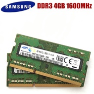 SAMSUNG 8GB 4GB 2GB PC3L 12800S DDR3 1600 Laptop Memory 8G 4G 2G PC3L 1600MHZ Notebook Module SODIMM