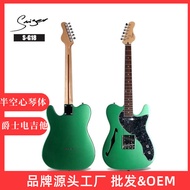 Gitar elektrik badan separa berongga baharu, gitar jazz TELE, gitar elektrik.