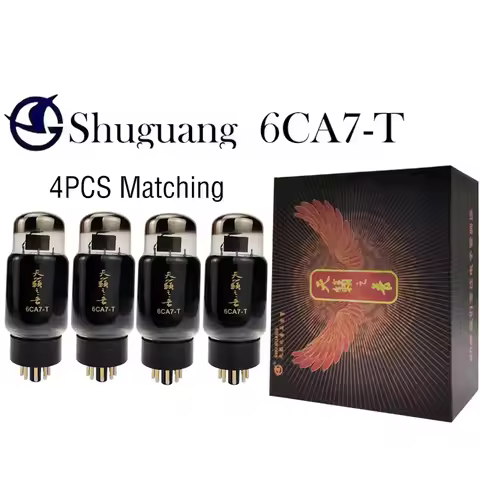 Amplifier SHUGUANG 6CA7-T 6CA7T 6CA7 Vacuum Tube Upgrade EL34 EL34B 6CA7 Electronic Tube kit HIFI Au