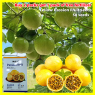 เมล็ดพันธุ์ เสาวรสสีเหลือง Yellow Passion Fruit Seeds - งอกง่าย 50เมล็ด/ซอง เมล็ดพันธุ์เสาวรสสีเหลือง เมล็ดพันธุ์ เสาวรสหวาน ทานได้ เมล็ดบอนสี เมล็ดพันธุ์ผลไม้ ต้นไม้ผลกินได้ ต้นบอนสี ต้นผลไม้ บอนไซ ต้นไม้มงคล เมล็ดผลไม้ Fruit Seeds for Planting Plants