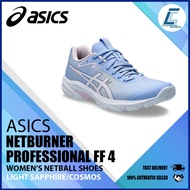 Asics Women's Netburner Professional FF 4 Netball Shoes (1072A097-400) (HH2/RO)