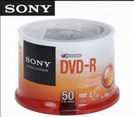 CDR DVD-R SONY 16X 50入 布丁_GT【原廠公司貨】     