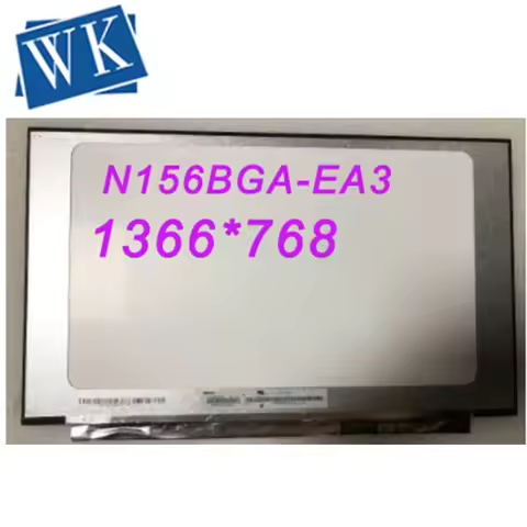 NT156WHM-30/40/N34/N35/N49 N156BGA-EA3 B156XTN08.1/8.0 15.6'' Laptop LCD LED Screen Replacement 1366