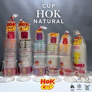 HOK Plastic Cups 6oz 8oz 10oz 12oz 14oz 16oz natural Plastic Cups Plastic Cups