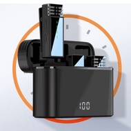 Wireless Lavalier Microphone Noise Cancellation Compact For Live/TK/Vlog With Charging Case J68