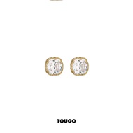 S926 Silver Needle Poa Earrings TOOUGO