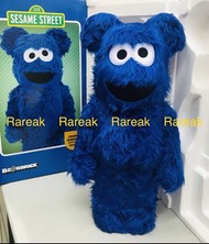 Medicom Bearbrick 2021 Sesame Street Cookie Monster Costume version 1000% be@rbrick 芝麻街 曲奇怪獸