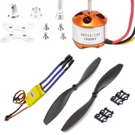 RC 2212 1000KV Brushless Motor+30A ESC Electric Speed Controller+1045 Propeller Set Kit for RC Multi