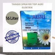 tangki sprayer elektrik top agri battery 16 liter original 